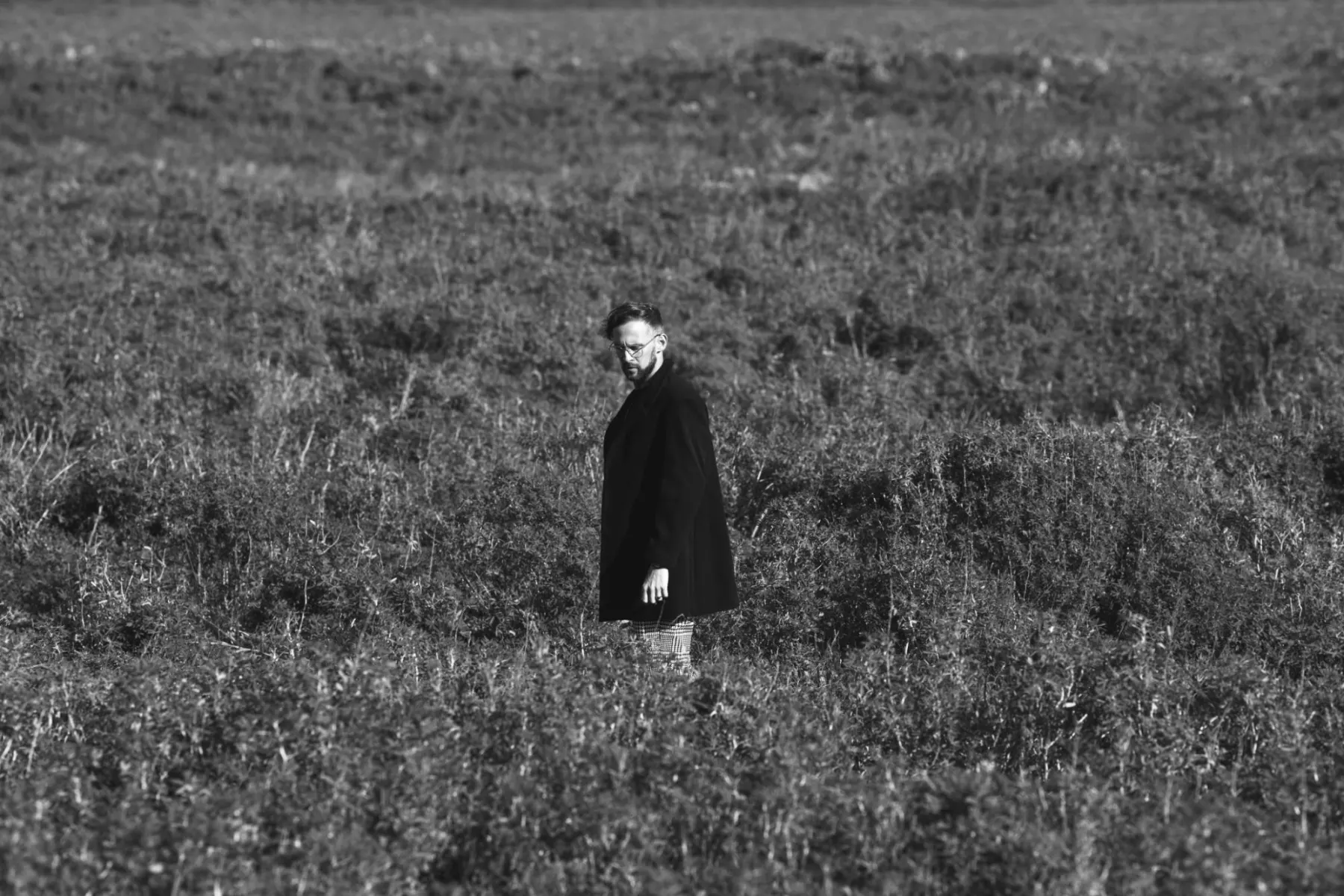 David Togni auf einem Feld